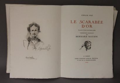Edgar POE Le Scarabée d'or. Traduction de Charles Baudelaire.
Illustrations de Bernard...