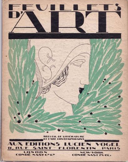 null Les feuillets d'art. Textes ou illustrations de Cocteau, L. Daudet, A. Suarès,...
