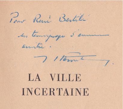 LÉON-PAUL FARGUE Rue de Villejust. Jacques Haumont, 1946.
Édition originale. Envoi...
