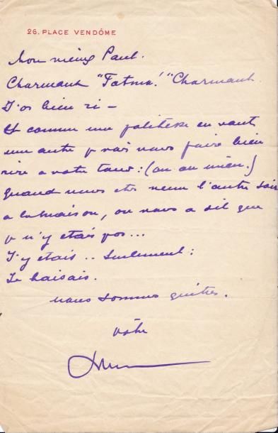null 41 Lettres de Lucien Guitry à Tristan Bernard