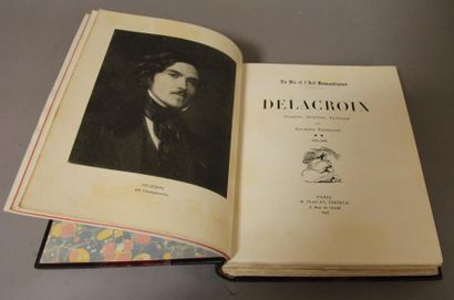• [DELACROIX] ESCHOLIER (Raymond) Delacroix, peintre, graveur et écrivain. Paris,...