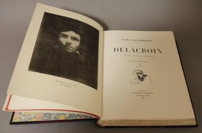 • [DELACROIX] ESCHOLIER (Raymond) Delacroix, peintre, graveur et écrivain. Paris,...
