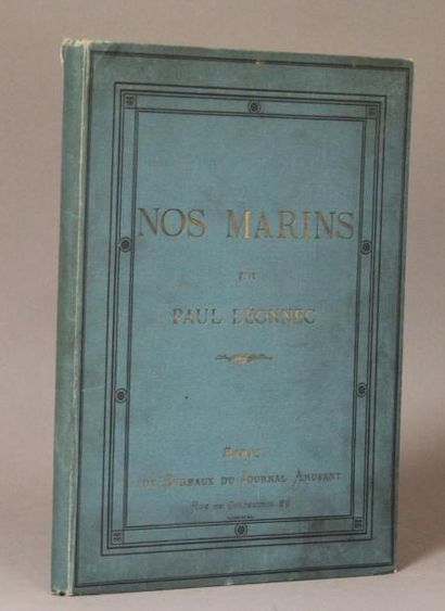 Paul Léonnec Nos marins. 32 illustrations en couleur avec textes.
