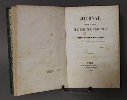 Emmanuel, Baron de Las Casas Journal écrit à bord de la frégate la Belle-Poule. ...