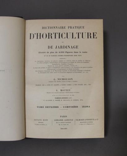 null Dictionnaire pratique d'Horticulture et de jardinage. Illustré de plus de 4000...