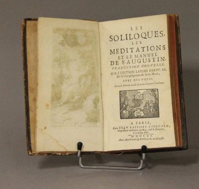 null Les Soliloques/Les méditations et le manuel de Saint-Augustin. Coignard éd....