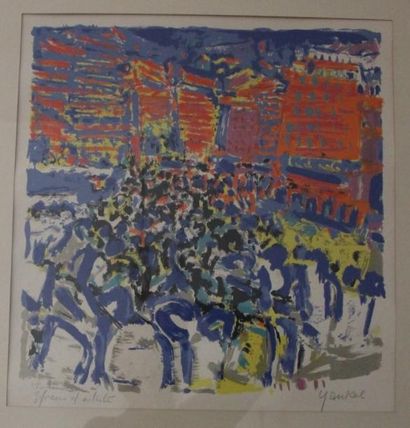 null YANKEL lithographie

45x42 cm
