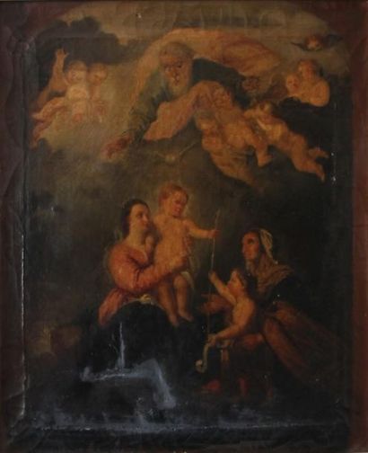 null Ecole du XIX

Vierge à l'enfant

Huile sur toile

(restaurations)

53x43 cm