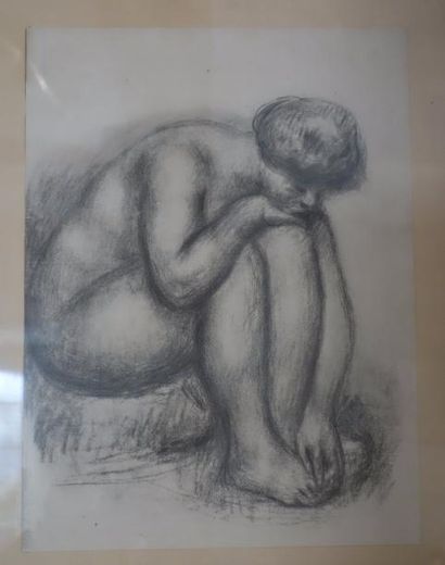 null Auguste RENOIR

Femme nue assise

Lithographie procédé Jacomet

37,5 x 28 c...