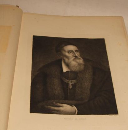 null Cinq volumes in Folio Holbein, Van Dyck, Boucher, Titien, Bologne