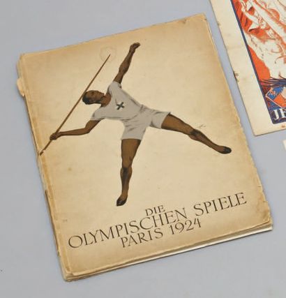 Paris 1924 Die Olympischen Spiele, Zurich, 1924 Revue suisse allemande contenant...