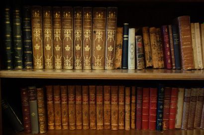 null Lot de livres brochés, reliés, 13 vol. de la PLEIADE (abimées) et livres d'...