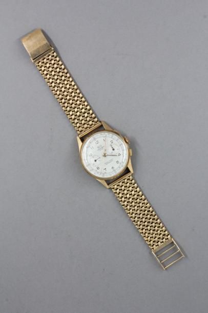 BRITIX 
Bracelet-montre chronographe en or...