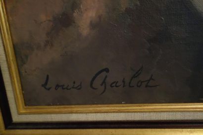 null Louis CHARLOT (1878-1951) Berger à la pipe Huile sur toile signée 100 x 81 ...