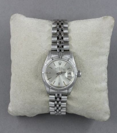 null ROLEX. Ref. 69190. Série No. 8402324. Montre-bracelet de dame en acier. Boîtier...