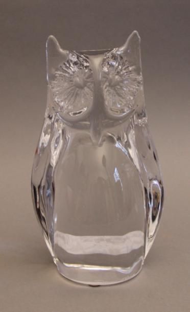 null DAUM France

Sculpture en cristal en forme de chouette, signée

H : 21 cm.