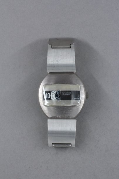 null *GUY LAROCHE automatic Bracelet-montre Digital en acier