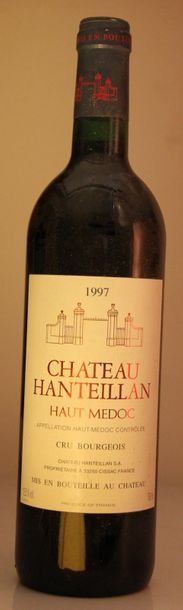 5 bouteilles CH. HANTEILLAN, Haut-Médoc ...