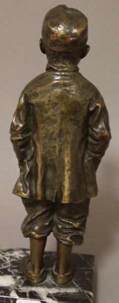 null Félix PARDO TAVERA (1859-1932) d'après C'est Mi ! Sculpture en bronze à patine...