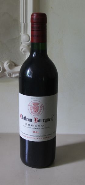 1 bouteille ChâteauBourgneuf 1991