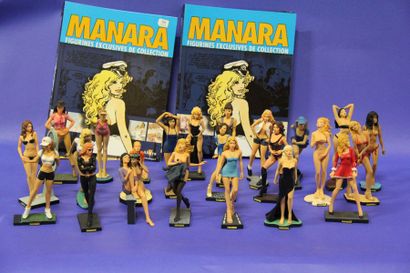 null "MANARA -
Ensemble ""MANARA"" de 53 figurines ""Pin-Up"" - Editions ALTAYA -...