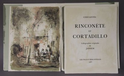 null Miguel de CERVANTES - Jean JANSEM ill. Rinconete et Cortadillo Les Francs Bibliophiles...