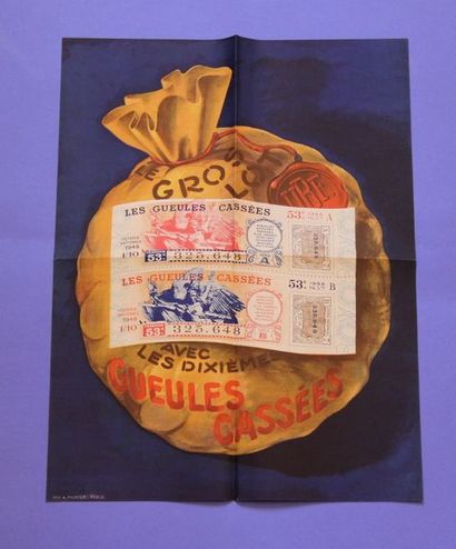 null Lot de 12 affiches:
- La loterie nationale Imprimerie SA Courbet, Paris, Bon...