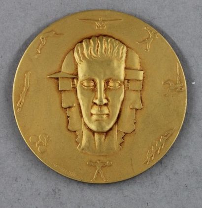 null V. SCOBELT ZINE - FRAISSE DEMEY éd. Médaille en bronze doré anniversaire de...