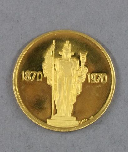 Médaille commémorative du premier centenaire...