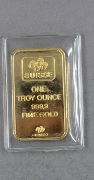 null Lingotin PAMP Suisse one troy ounce 999,9 °/°° en or fin, Lady Fortuna, pds...
