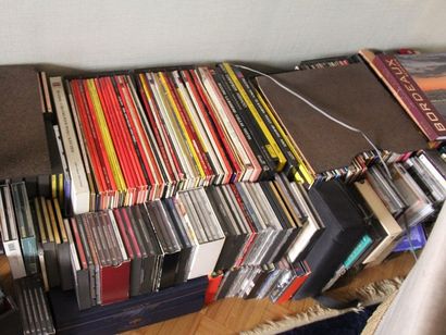 null Lot de CD et disques vinyles