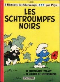 PEYO 1 Album Les schtroumpfs - Les schtroumpfs noirs Dupuis 1963, Etat 3553 EO, album...