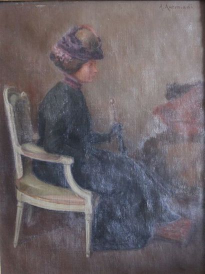 null Ecole moderne


Femme assise


Huile sur toile


36 x 26 cm