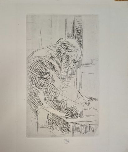 Bonnard Pierre - Senza titolo Bonnard Pierre - Sans titre

Eau-forte 19,50x12 cm Gazette Drouot
