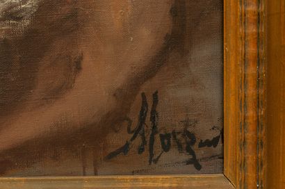 null Natale MORZENTI (1884-1947).

Gisant.

Huile sur toile, signée en bas à droite.

H_99...