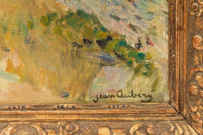 null Jean AUBERY (1880-1952).

Provence, paysage à la tour.

Huile sur toile, signée...