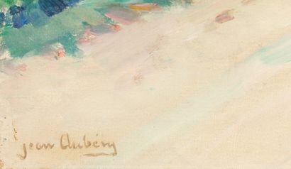 null Jean AUBERY (1880-1952).

Charette sur le chemin.

Huile sur toile, signée en...