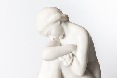 null Amedeo GENNARELLI (1881-1943).

La Pudeur.

Sculpture en marbre blanc figurant...