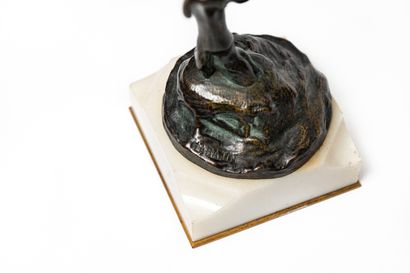 null Jules Jacques LABATUT (1851-1935).

Faune à la flute de Pan.

Sculpture en bronze,...