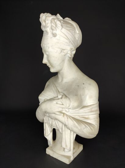 null Joseph CHINARD (1756-1813), d'après.

Portrait de Juliette Récamier (1777-1849),...