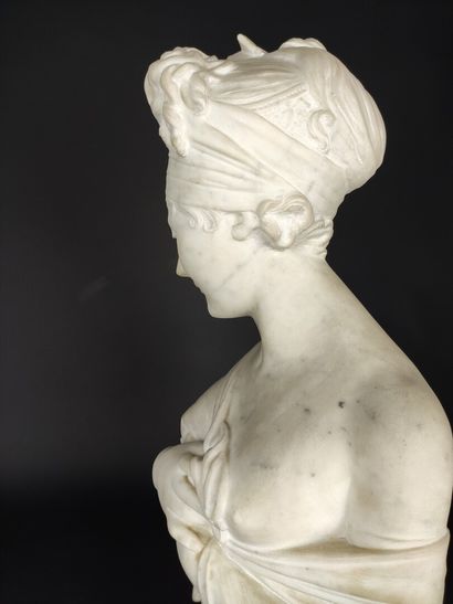 null Joseph CHINARD (1756-1813), d'après.

Portrait de Juliette Récamier (1777-1849),...