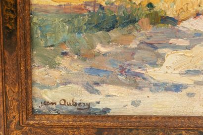 null Jean AUBERY (1880-1952).

Viens (Lubéron), le château.

Huile sur toile, signée...