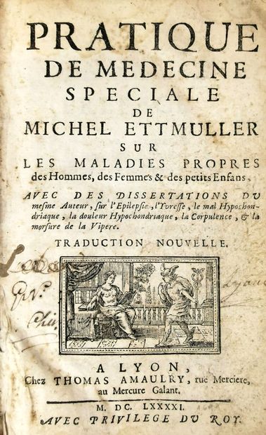 null [MEDECINE]. ETTMULLER (Michel).

Pratique de Médecine Spéciale de Michel Ettmuller...