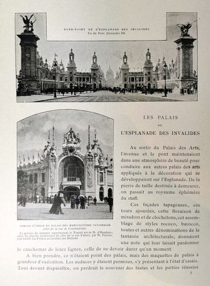 null QUANTIN (Albert). 

1900 - L'Exposition du siècle.

Un volume broché (couverture...