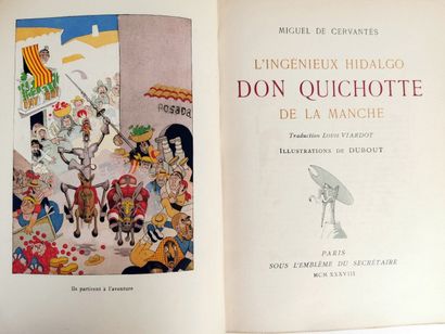 null DUBOUT (Albert - ill) et CERVANTES (Miguel de) 

L'ingénieux Hidalgo Don Quichotte...