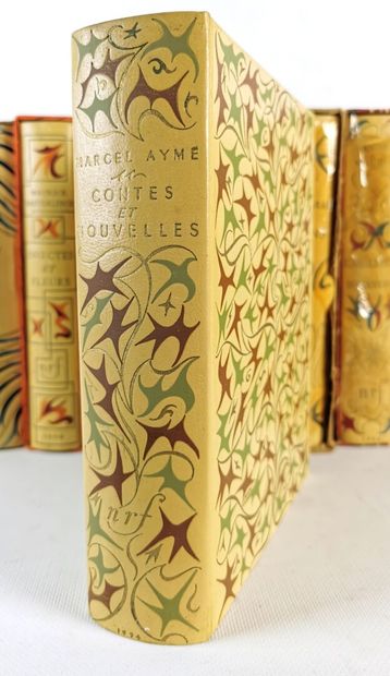 null Ensemble de douze volumes NRF à belles couvertures comprenant :

- Marcel PAGNOL....