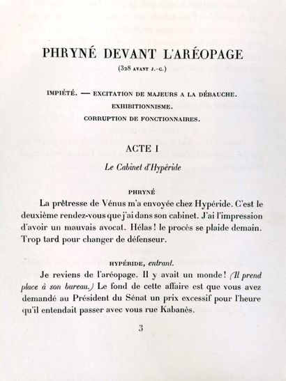 null DUBOUT (Albert - ill.) & HESSE (Raymond). 

De Phryné à Abélard. 

Paris, À...