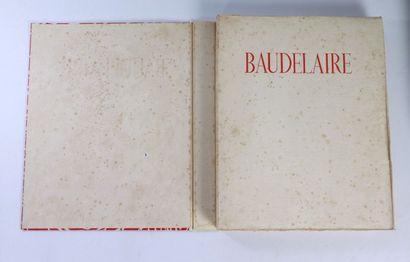 null BAUDELAIRE (Charles). 

[Poèmes]. S.l., Les Éditions du Raisin, n.d., 1945.

In-4,...