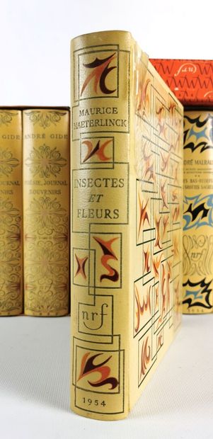 null Ensemble de douze volumes NRF à belles couvertures comprenant :

- Marcel PAGNOL....