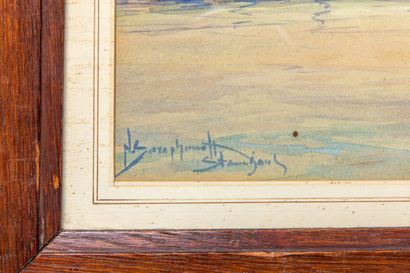 null Nikolaï SARAPHANOFF (XIXe-XXe siècle).

Istanbul.

Aquarelle sur papier, signée...